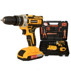 Portable Lithium <b>Power</b> Drill Rechargeable Cordless DIY Handheld Battery Motor Infinitely Variable Speed <b>Brushed</b> N483 Rechargeabl - Product Image 1