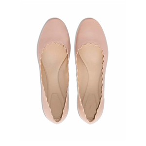Puppen schuhe für Frauen flach Damenschuhe klassische flache Schaffell Leder Blütenblatt Mode vielseitige flache Ein pedal Schuhe - Product Image 6
