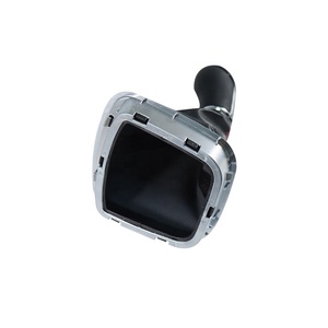 Pomo de Palanca de Cambios de Cuero y Terciopelo Negro para VW <span class=keywords><strong>Polo</strong></span> 6, Modificación Personalizada para Automóvil, Cabezal de Palanca de Cambios, Mejora <span class=keywords><strong>Interior</strong></span> - Product Image 5