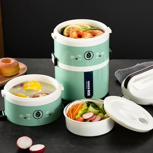 Boîte à lunch isotherme multicouche sans BPA, <span class=keywords><strong>de</strong></span> qualité alimentaire, utilisable au micro-ondes, pour les employés <span class=keywords><strong>de</strong></span> bureau, les adultes et les étudiants - Product Image 1