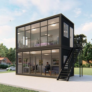 <span class=keywords><strong>Vendita</strong></span> Diretta, Prezzo Conveniente, Stile di Tendenza, Casa Container Modulare Moderna a Due Piani Personalizzabile, Facile Installazione - Product Image 1