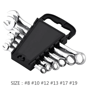 Kotak kunci pas krom Vanadium 6-85mm, kunci pas kombinasi ujung terbuka, alat pegangan untuk alat reparasi badan otomatis - Product Image 2