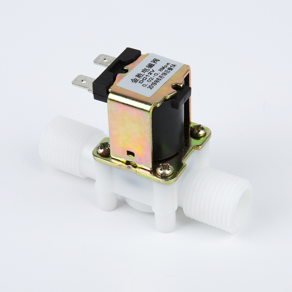 DC12V Пластиковые Электрические 12V электромагнитный клапан Электрический электромагнитный клапан воды, воздуха на входе реле протока N/C 1/2"