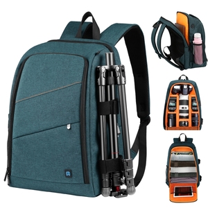 Sac à dos pour <span class=keywords><strong>appareil</strong></span> <span class=keywords><strong>photo</strong></span> reflex numérique de voyage, grande capacité, étanche, <span class=keywords><strong>vintage</strong></span>, pour la photographie en extérieur - Product Image 1