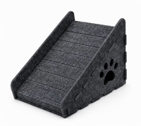 Escalier en feutre pour animaux de compagnie, échelle d'escalade pour chats et chiens, rampe d'accès au lit avec marches, soutien articulaire pour animaux âgés
