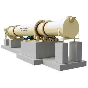 Sawdust Single Cylinder Dryer Equipment Drying Rotary Dryer Machine Supplier Mud Rotary Drum Dryer With Best Price