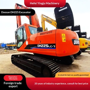 Vente directe transfrontalière, excavatrice DH225, machine à 20 crochets, 90% neuve, excavatrice Dx225 multi-usages - Product Image 1