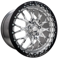 Jantes SY-308 Billet REDLINE DRAG PACK Custom Beadlock 17x9 .7 tout-terrain pour camions Chevrolet et Dodge
