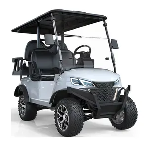 New khuôn điện Golf Cart 4 đĩa phanh mới 4 chỗ ngồi Xe golf Câu lạc bộ xe