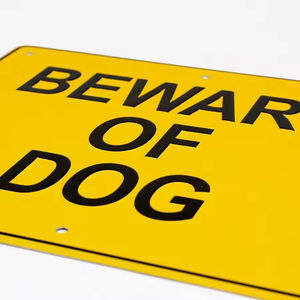 Özel şekil Logo açık tehlike uyarı işareti trafik yol alüminyum yol trafik sarı yanıp sönen uyarı işaretleri - Product Image 2