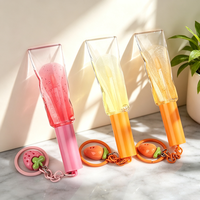 Gloss à lèvres brillant sans logo en stock, marque privée, cosmétiques de luxe personnalisés, huile à lèvres