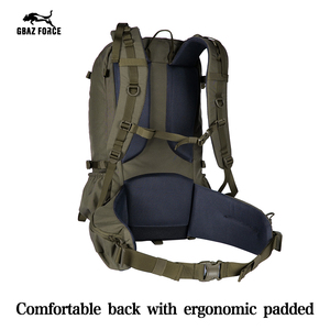 Mochila de Caza GAF 40L 500D de Nailon Cordura Impermeable con Soporte para Arco y Cubierta para Lluvia - Product Image 4