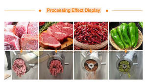 <span class=keywords><strong>Picadora</strong></span> <span class=keywords><strong>de</strong></span> Carne Industrial Eléctrica <span class=keywords><strong>de</strong></span> Acero Inoxidable para Verduras, Ajo, Carne, Pescado Congelado, Cerdo, Res, Máquina <span class=keywords><strong>Picadora</strong></span> <span class=keywords><strong>de</strong></span> Carne - Product Image 5