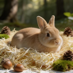 DongnaiPETS OEM Litière pour chat en flocons de bois d'ASPEN 100% naturels, écologique, sans poussière, contrôle des odeurs amélioré, très absorbante, en cristal - Product Image 2