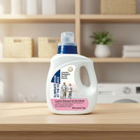 Détergent à lessive liquide importé d'Allemagne, à base de matières premières, avec technologie brevetée Black Tech pour personnes âgées, élimination des odeurs et de l'ammoniac, nettoyage en profondeur