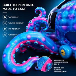 Decoración Creativa Inflable de Pulpo para Escenario de DJ, Carpa Gigante Inflable para Eventos de DJ al Aire Libre, para Festivales y Espectáculos - Product Image 2