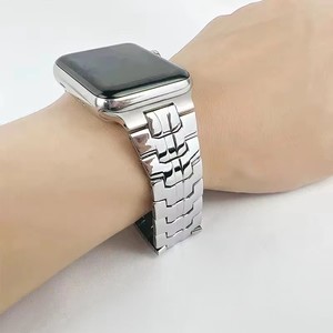 Bracelet de montre Apple Watch en métal, style professionnel, finition brillante, affichant un style professionnel avancé, bracelet pour Iwatch - Product Image 6