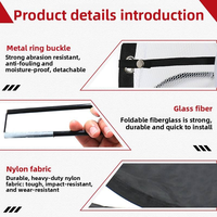 Filet de golf portable et pliable pour l'entraînement, en nylon, pour l'intérieur et l'extérieur