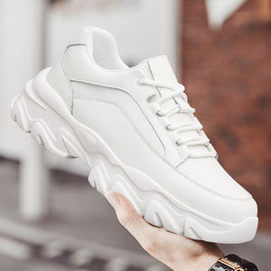 New Unisex Elevator Shoes Big Size 6CM Lift <b>Sneakers</b> Cow Leather Insoles Daily Height Increasing Sport Shoes for <b>Men</b> for Spring - Product Image 3