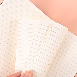 Quaderno tascabile tinta unita Macaron in offerta speciale, blocco note personalizzato per appunti quotidiani, leggero, portatile, <span class=keywords><strong>piccolo</strong></span>, con carta spessa. - Product Image 4