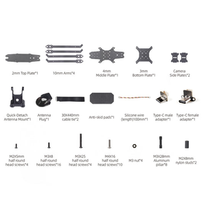 Ossifer <span class=keywords><strong>Dragon</strong></span> HGLRC MY15 Cadre de <span class=keywords><strong>drone</strong></span> FPV d'entraînement longue durée de 15 pouces Accessoires - Product Image 4