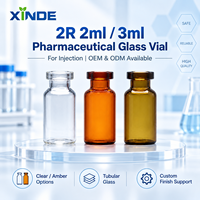 Flacon en verre médical ambré personnalisé pour médicaments 10 ml 30 ml, flacon en verre pharmaceutique pour usage intraveineux