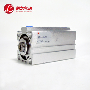 กระบอกลมอลูมิเนียม Zhaolong Pneumatic Sda40 ขนาด 70 มม. สำหรับงานอุตสาหกรรมมาตรฐาน - Product Image 1