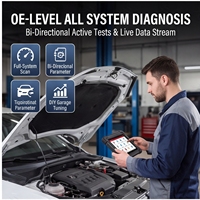   Programmeur de clés de voiture X431 IMMO ELITE, scanner de diagnostic OBD2, outil de diagnostic Android 8 pouces, correspondance IMMO pour plus de 70 marques de voitures