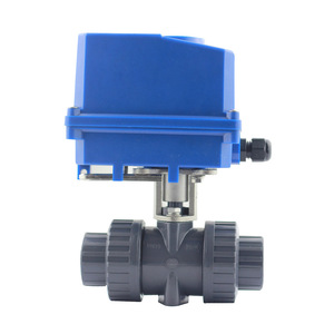 YueMeiTe Electric Upvc Ball Valve 1 In Threaded Switch Control For Chemical Media Industrial Use - Product Image 3