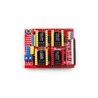 Carte pilote CNC Shield V3 pour imprimantes 3D Carte d'extension A4988 avec modules et kits électroniques pour machines à graver