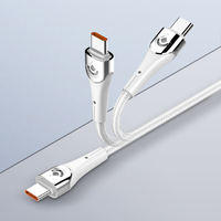 LDNIO LC862C 65W 5A Câble USB Type C Câble de données pour téléphone portable USB-C de charge rapide Câble de charge super rapide