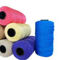 Vente flash : 3 brins de fil en polypropylène de soie glacée pour sacs, chaussures, coussins, chapeaux faits à la main au crochet