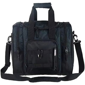 Free Sample Bowling Bag for Single Ball Single Ball Tote Bag With Padded Ball <b>Holder</b> Fits a Single Pair Bowling <b>Shoes</b> Up Mens - Product Image 3