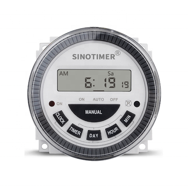 TM619 Garden Irrigation Timer 10A 16A 30A 3V Replaceable Battery 220V Power Output Interval Timer Digital Programmable Timer