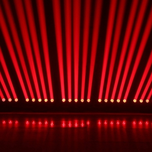 Nueva Luz LED <span class=keywords><strong>de</strong></span> Cabeza Móvil <span class=keywords><strong>de</strong></span> Cinco Dedos 40W, Foco Giratorio con Movimiento Lento, Control por <span class=keywords><strong>Voz</strong></span>, Iluminación <span class=keywords><strong>de</strong></span> Escenario - Product Image 6