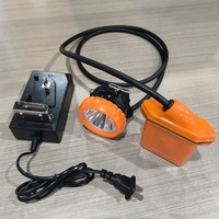 Lampe de mineur LED à batterie au lithium KL8LM KL5LM, rechargeable, anti-explosion, lampe de mineur, lampe de casque, casque de sécurité, éclairage minier IP68