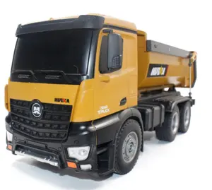 Поставка с завода huina 1573 rc хобби игрушка автомобиль с дистанционным управлением с батареей 400 мАч самосвал грузовик мусоровоз