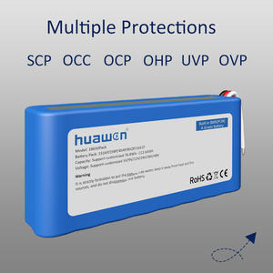 Paquete de batería LiFePO4 <span class=keywords><strong>18650</strong></span> personalizado <span class=keywords><strong>16S</strong></span> 51,2 V recargable con BMS para bicicleta eléctrica Scooter Solar ESS UPS energía portátil - Product Image 4