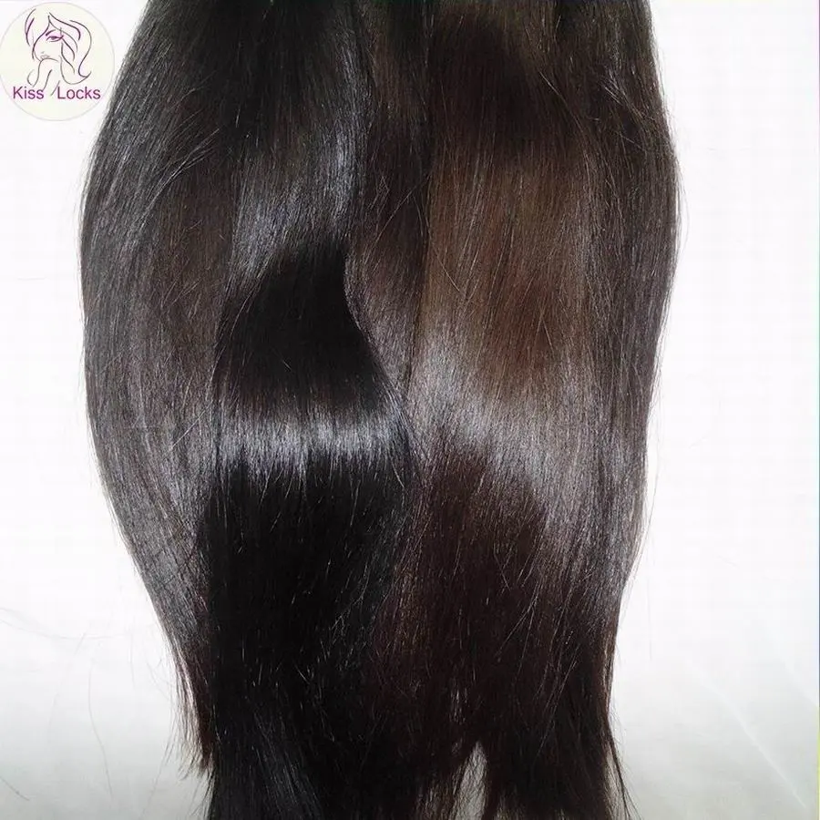 Mèches vierges naturelles body wave lisses — ali queen, cheveux humains vierges, tissage sans nœud, alignés à cuticules