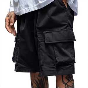 Shorts de sport décontractés pour hommes en tissu peigné, séchage rapide, respirants, écologiques, pour l'entraînement estival - Product Image 3