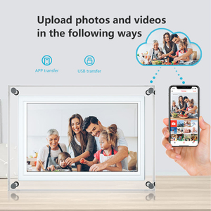 Cadre photo numérique en nuage acrylique de 10 pouces Cadre photo numérique vidéo intelligent avec Wifi - Product Image 5