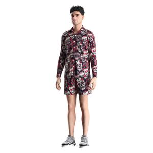 Camisa de Playa para Hombre, Sublimada, con Botones, Estampado Floral, Económica, de Manga Larga, para Verano, También para Mujer - Product Image 5