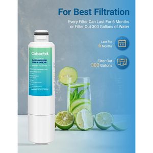 Filtre à eau Cobectal DA29-00020B compatible avec le filtre à charbon actif pour réfrigérateur Samsung HAF-CIN/EXP - Product Image 5