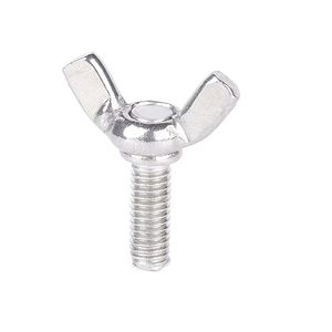 Viti a farfalla Junchuang M4 in acciaio al carbonio zincato grado 8.8 con testa piatta, diametro del capo 20mm, per macchine - Product Image 6