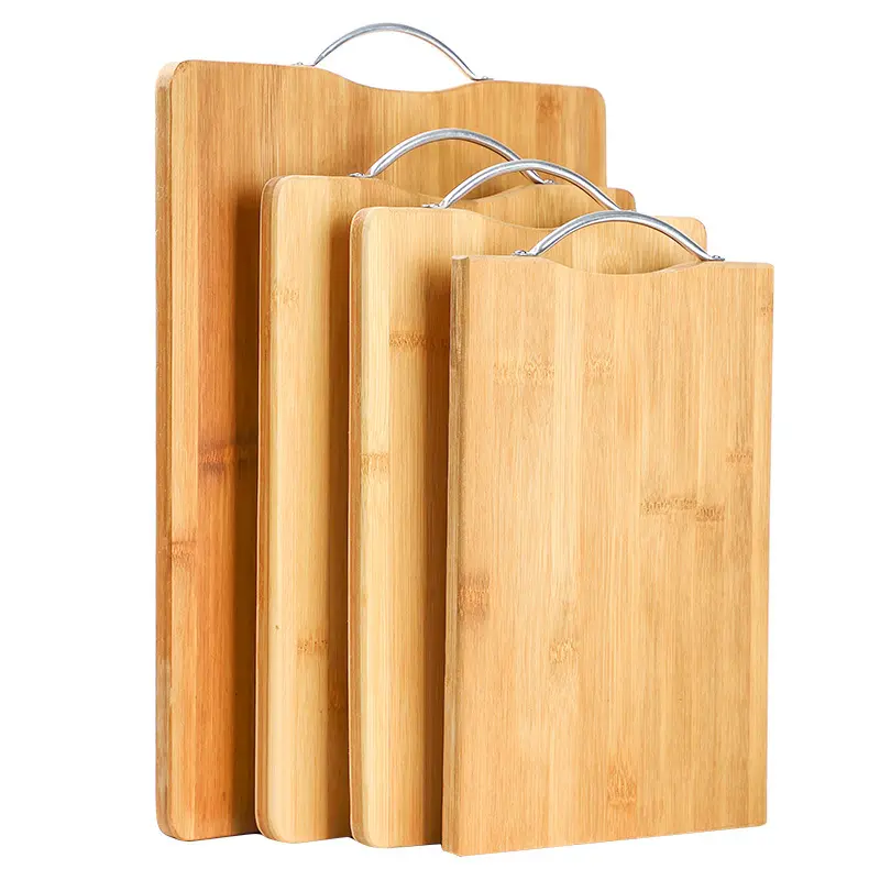 पर्यावरण के अनुकूल रसोई प्राकृतिक लकड़ी सेवारत कस्टम पनीर पिज्जा बांस काट बोर्ड काटने बोर्ड के साथ संभाल