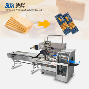 Hoàn toàn tự động bánh mì gối máy đóng gói cho thực phẩm đông lạnh bánh quy mì Cookies tốc độ cao Máy đóng gói thực phẩm - Product Image 5