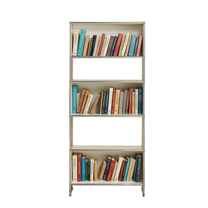 Scaffale modulare da libreria Freestanding ripiano personalizzato minimalista in acciaio inossidabile modulo armadietto multistrato libreria - Product Image 1