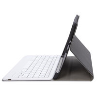 Étui pour clavier sans fil à revêtement bois, housse de protection en cuir PU, pour tablette intelligente Microsoft Surface Go 3 2 1