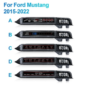 Navihua Passenger <b>for</b> Ford Mustang 2015-2022 LCD Instrument LCD Dashboard Display Screen Co-pilot <b>Speedometer</b> Racing Instrument - Product Image 2