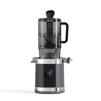 Koude Pers Slow Juicer 300W 135MM Extra grote invoeropening Laag geluidsniveau Fruit Groente Sinaasappel Lage snelheid Sapmaker Machine